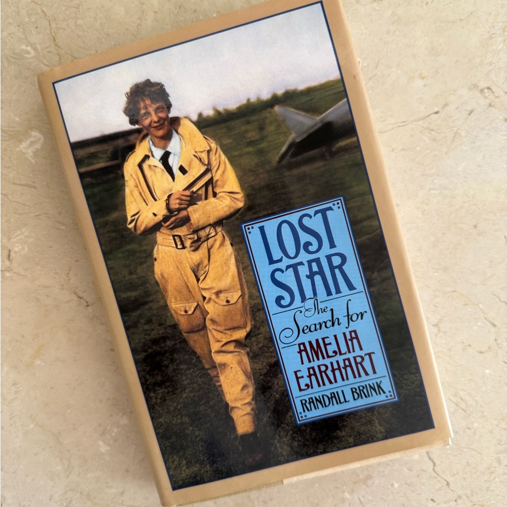 Lost Star: The Search for Amelia Earhart hardcover Book